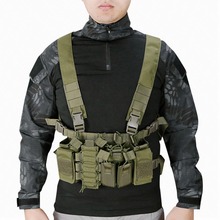 Tactical Vest Easy Chest Rig Military Carrier Vest MultiCam Molle System Sling Airsoft Combat Harness 2024 - buy cheap