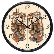 China Style Brand Long life Pendulum Home Wall Clock Personalized Round Vintage Lucky doll Watch 2024 - buy cheap