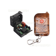 Mini controle remoto para rádio, interruptor sem fio para lâmpada led smd, 220v 1ch, 315mhz/433mhz