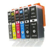 PGI 250 CLI 251 pgi 250 cli 251 ink Cartridge For canon IP7220 MG5522 MG5620 MG6620 MG6420 printers pgi-250 2024 - buy cheap