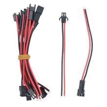 2000pair/lot  2 Pin 100mm 10cm SM Female Male Connector Cable Plug With Wire 20% off 2024 - buy cheap