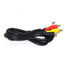 10pcs High quality Nickel Plating Plug AV Cable for SEGA Saturn RCA Cord for SS 2024 - buy cheap