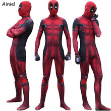 Movie Deadpool Cosplay Costume Superhero Halloween Costumes for Kids Adult Custom Made Bodysuit Suit Jumpsuit Cosplay Deadpool 2024 - buy cheap