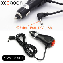 XCGaoon-Adaptador de cargador de coche con puerto de 3,5mm, Detector de Radar para coche, DVR, cámara, entrada DC 12V-24V, salida 12V 1.5A, longitud 1,2 metros 3,9 pies 2024 - compra barato