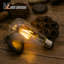 Edison Filamento lâmpada do vintage LEVOU ST64 2 W 4 W 6 W 8 W 110 V/220 V branco /warm white energy saving lâmpada substituir lâmpada incandescente 2024 - compre barato