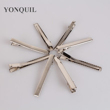 Good Quality Silver 7.5Cm Hairpins Great for DIY Hair Accessories Handwork Hairclips for Fascinator Material Handmade 100Pcs/Lot 2024 - buy cheap