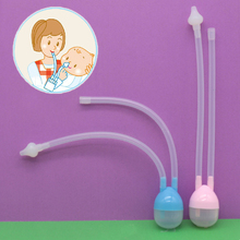 Hot Newborn Baby Vacuum Suction Nasal Aspirator Safety Nose Cleaner Infantil Nasal Catheter Pump Device Nose Care Sniffer Drop 2024 - buy cheap