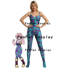 MINA ASHIDO-Disfraz de LICRA con estampado 3D para Halloween, traje Zentai con estampado de My Here, para fiesta, gran oferta 2024 - compra barato