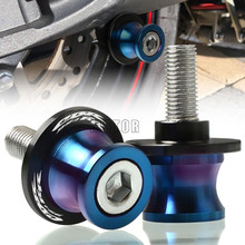 8MM Motorcycle Colorful Rear Swingarm Sliders Spools Stand Screws Swing Arm Protector For Honda CBR954RR 2002 2003 CBR 954 RR M8 2024 - buy cheap