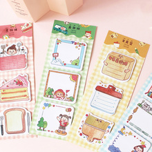 Kawaii Cute Sticky Notes Girls Daily Life Self-stick Notes Memo Pad 3x20 Sheets/pc N Times Note Pads School Office Supplies 2024 - buy cheap
