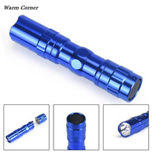 Warm Corner LM  3W LED New Hot Mini Handy Flashlight Torch Light Lamp For Sporting Camping Blue Free Shipping  #4D03 2024 - buy cheap
