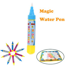 Волшебная ручка для рисования водой, доска для рисования водой, коврик для воды, обучающая доска, игрушка для маленьких мальчиков и девочек A1 2024 - купить недорого