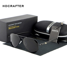 HDCRAFTER-gafas de sol polarizadas para hombre, lentes Retro para conducir, Vintage, accesorios para pesca al aire libre, UV400 2024 - compra barato