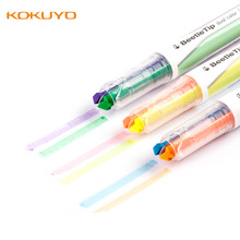 Японская двухцветная ручка KOKUYO Beetle Tip, маркировка PM-L303 2024 - купить недорого