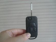 Capa de chave remota com 3 botões e lâmina hu39 para benz s320 ml350 w140 2024 - compre barato