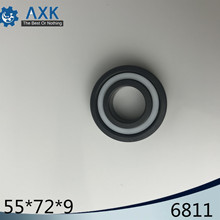 6811 Full Ceramic Bearing ( 1 PC ) 55*72*9 mm Si3N4 Material 6811CE All Silicon Nitride Ceramic 6811 Ball Bearings 2024 - buy cheap