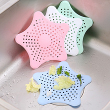 BEEMSK 2PCS starfish silicone filter kitchen sink drain cover bathroom sink anti-clogging filter COLOR RANDOM 2024 - buy cheap