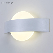 Feimefeiyou lampada LED Wall Lamps AC85-265V Modern Simple Bedroom Lights Indoor Dining-room Corridor Lighting Aluminum Material 2024 - buy cheap