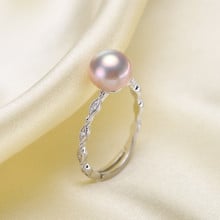 Ajustes do anel da pérola, descobertas elegantes do anel, tamanho ajustável 925 jóias de prata do anel diy que fazem nenhuma pérola 2024 - compre barato