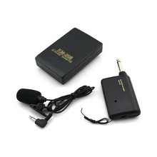 Mini transmisor FM inalámbrico, receptor con Clip de solapa, sistema de micrófono con Clip, micrófonos estéreo de 3,5mm, DOM668, novedad 2024 - compra barato