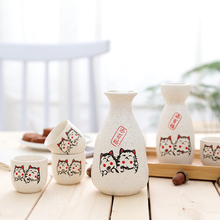 Juego de tazas de cerámica de porcelana japonesa, juego de Sake japonés, Vintage 2024 - compra barato