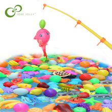 Juego de juguete de pesca magnético 5 piezas por Set para niños, juguetes de baño para bebés con peces en 3D, Juguetes Divertidos para exteriores WYQ 2024 - compra barato