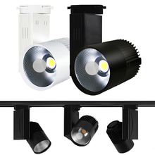 Lámpara de techo LED para tienda de ropa, luz de pista de alta potencia, 2 líneas, 3 líneas, 4 líneas, 40W, COB, 40W 2024 - compra barato
