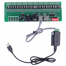 Controlador DMX maestro con USB, decodificador DMX de 30 canales para lectores de software a luces LED RGB, DC9-24V de entrada 2024 - compra barato