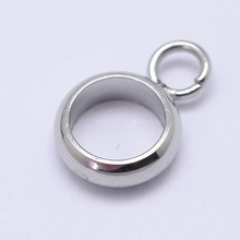 PandaHall 20pcs 9x6x2/10x7x2.5mm 304 Stainless Steel Metal Jewelry Findings Pendant Cabochon Settings Ring 2024 - buy cheap