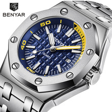 Luxury Brand Men Military Sport Watches Men's Quartz Luminous Clock Full Steel Waterproof Wrist Watch Relogio Masculino 2024 - buy cheap