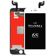 100% тест Tianma качество для iphone 6s ЖК-дисплей с гарантией ЖК-дисплей для мобильного телефона + держатель камеры + рамка ЖК-дисплей в сборе 2024 - купить недорого