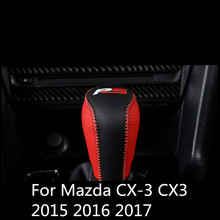 Para mazda CX-3 cx3 2015 2016 2017 conjuntos de engrenagem do carro interior automotivo mudança engrenagem conjunto handbrake manga decoração interior 2024 - compre barato