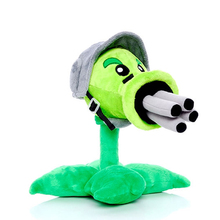 30cm Plants vs Zombies Gatling Peashooter Plush Toys PVZ Plant Peashooter Plush Stuffed Toys Doll Gifts for Children Kids 2024 - buy cheap