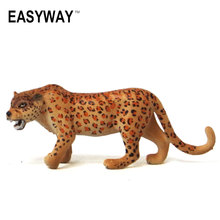 Mr.Froger Cheetah Model Toy Wild animals toys set Zoo modeling plastic Solid Classic Toys Children Animal Models cute collection 2024 - buy cheap