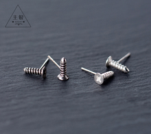 Real 925 Sterling Silver Jewelry For Women Screw   Earring Stud Small Stud Earring For Girls Wholesale 2024 - buy cheap