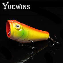 Yuewins 5cm 7.9g Popper Fishing Lure isca artificial Fishing Bait Crankbait Wobblers 6# Hooks Floating Crankbait Carp Pike QA239 2024 - buy cheap