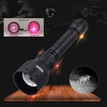 Tactical 50MM Convex Lens Torch Zoomable Infrared Hunting Flashlight Adjustable 850nm IR Night Vision illuminator 400 Yards 2024 - buy cheap