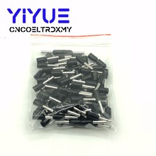 E1510 Tube insulating Insulated terminals 1.5MM2 100PCS/Pack Cable Wire Connector Insulating Crimp Terminal Connector E 2022 - buy cheap