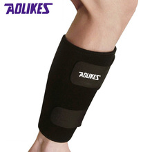 AOLIKES 1 piece shin guards calf compression sleeve basketball fitness cycling leg support pad sports safety vendas para deporte 2024 - buy cheap