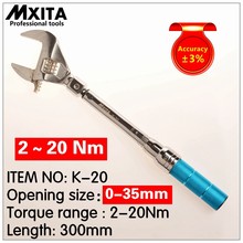 MXITA-llave dinamométrica de mano, ajustable, intercambiable, 2-20Nm 2024 - compra barato