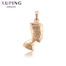 Xuping Fashion Jewelry Pendant Necklace For Women Girls Gold Color Plated Vintage Pendant Mother's Day Gifts 33967 2024 - buy cheap