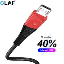 OLAF 1m 2m 3m Micro USB Cable 2.4A Fast Charging Micro usb Charger Cord For Samsung Xiaomi huawei Tablet Android Phone Micro 2022 - buy cheap
