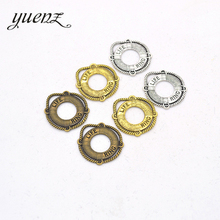 YuenZ10pcs Antique silver color Metal alloy Lifebuoy Charms Pendants Necklace Beads for DIY Big Hole Beads Bracelets Charms J107 2024 - buy cheap