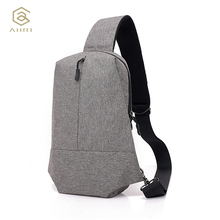 AHRI 2018 Crossbody Bags for Men Messenger Chest Bag Day Pack Casual Bag Waterproof Nylon Single Shoulder Strap Pack New Fashion 2024 - buy cheap