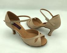Fashion  comfortable womens latin dance shoes ballroom salsa dancing shoes tango shoes shpping free 6226B-NL low heel high heel 2024 - buy cheap
