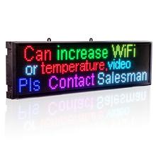 P5 LED Signs SMD RGB Full Color Module Indoor WiFi Shopwindow Programmable Scrolling Message Display Board- EU US Plug 2024 - buy cheap