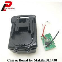 BL1430 Battery Plastic Case Circuit Board For MAKITA 194230-4 BL1430 LXT400 Li-ion Battery (no battery cell) 2024 - buy cheap