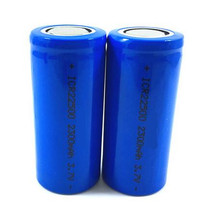 Free shipping 2pcs/lot 22500 3.7v 2300mah lithium battery li-ion rechargeable battery 2024 - buy cheap