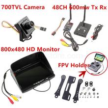 Wireless Audio Video System 5.8Ghz FPV 600mw Transmitter 48Ch Receiver 800x480 Monitor 800TVL Camera Remote Control Toys 2024 - buy cheap