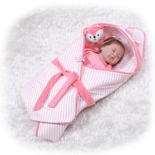 close eyes girl dolls reborn 50cm stuffed 3/4 silicone vinyl reborn baby dolls for children girls toys gift bebek reborn bonecas 2024 - buy cheap